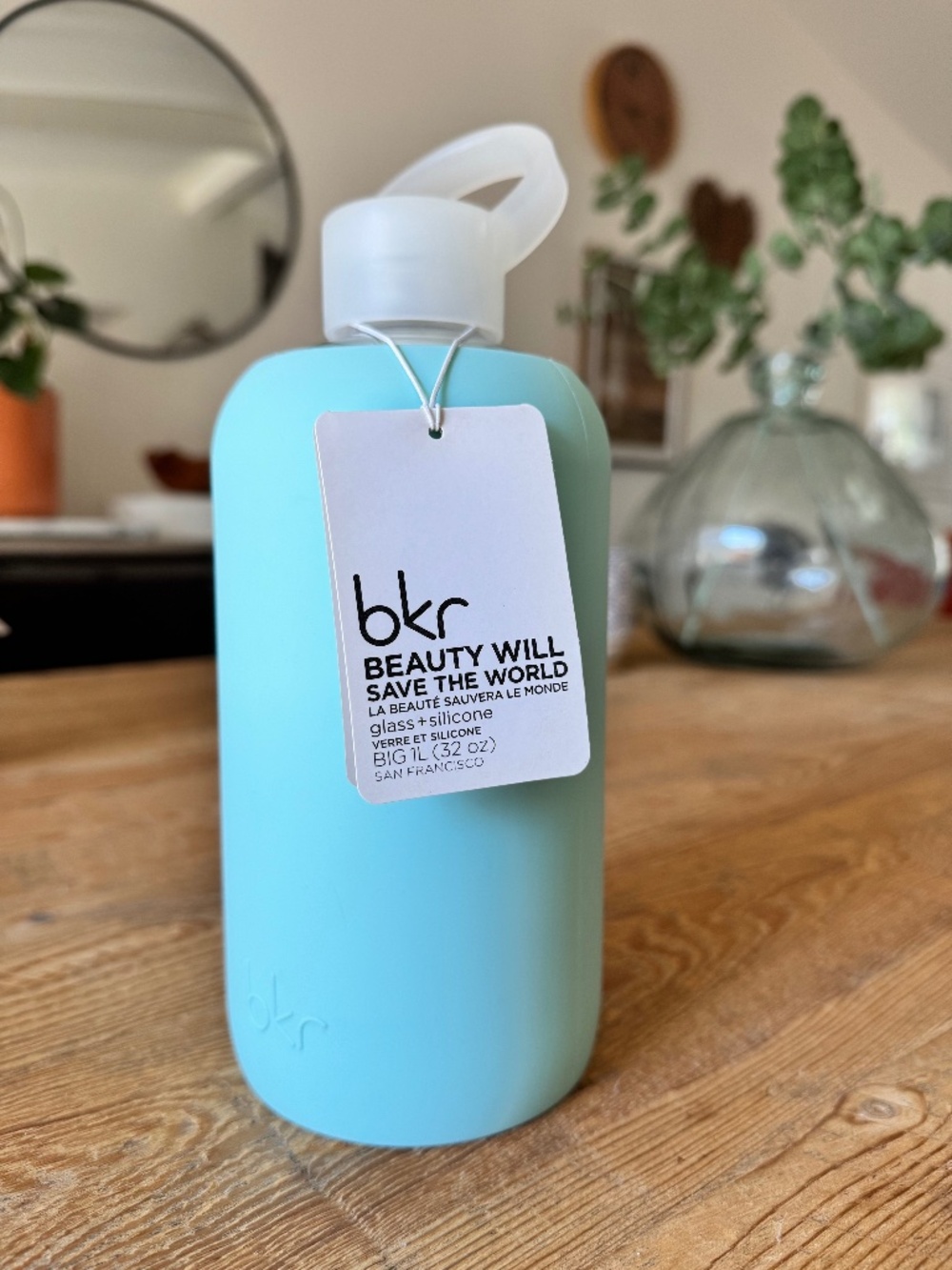NEW bkr Glass Bottle 16oz - Sunday